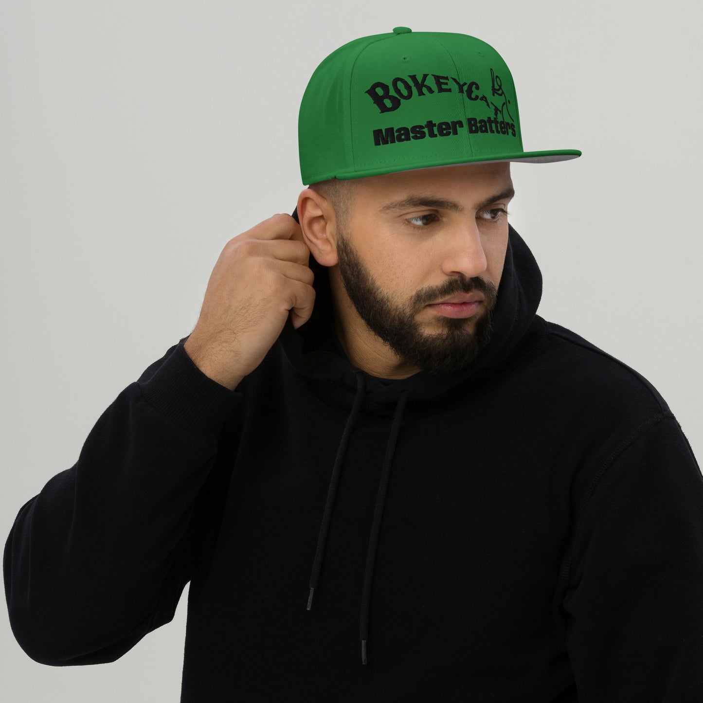 BokeyCat Master Batters Snapback Hat