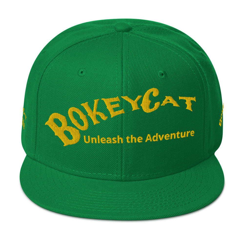 BokeyCat Snapback Hat