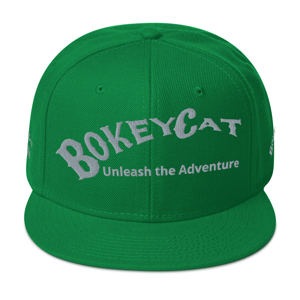 BokeyCat Life Snapback Hat