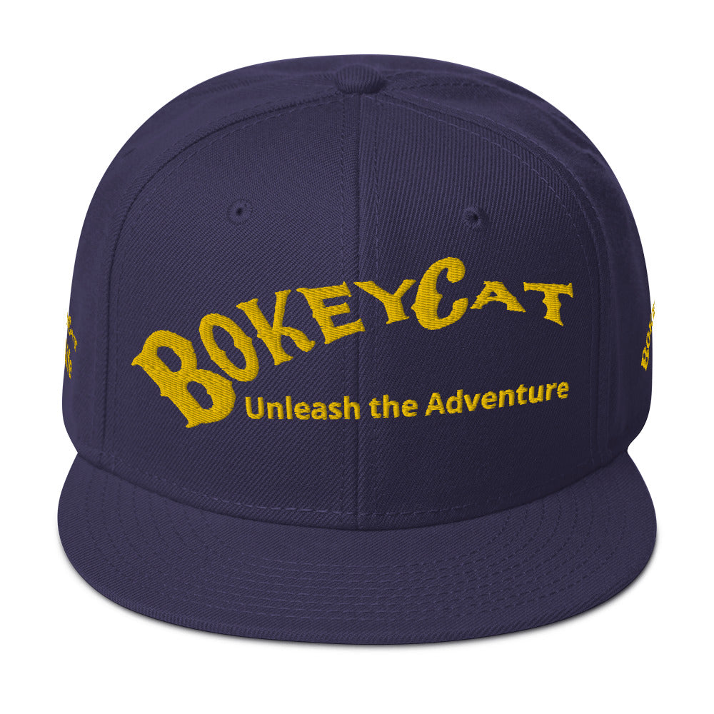 BokeyCat Snapback Hat