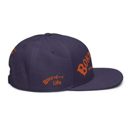 BokeyCat "Bokey for Life" Snapback Hat