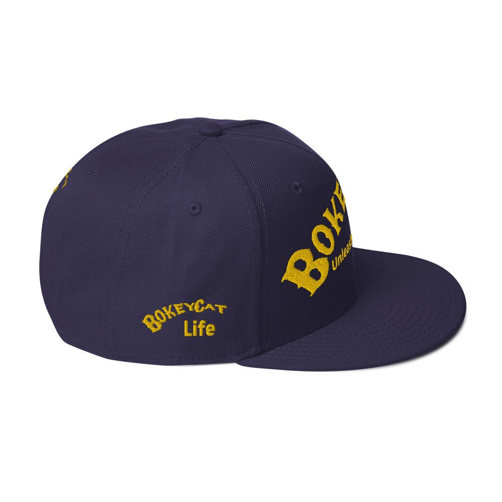 BokeyCat Snapback Hat