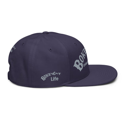 BokeyCat Life Snapback Hat