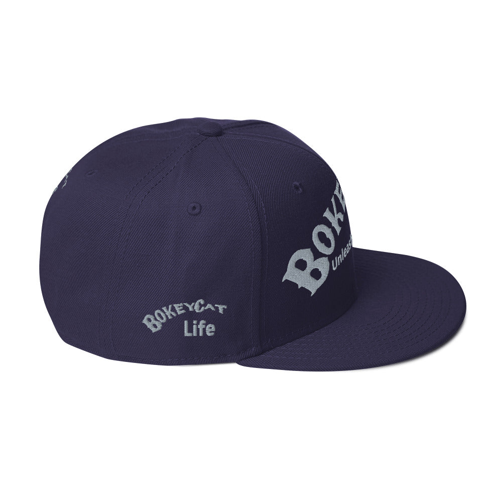 BokeyCat Life Snapback Hat