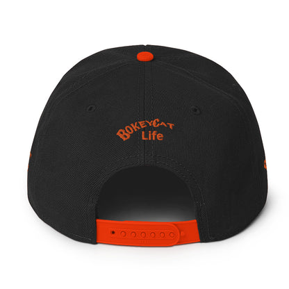 BokeyCat "Bokey for Life" Snapback Hat