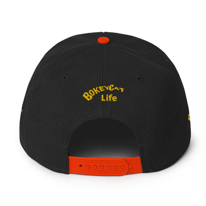 BokeyCat Snapback Hat