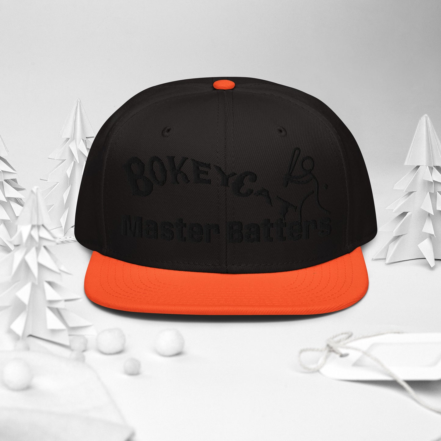 BokeyCat Master Batters Snapback Hat