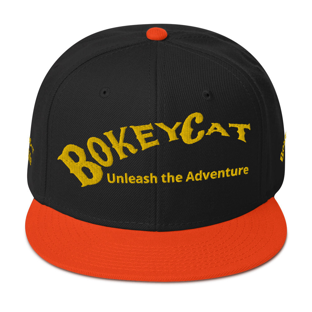 BokeyCat Snapback Hat