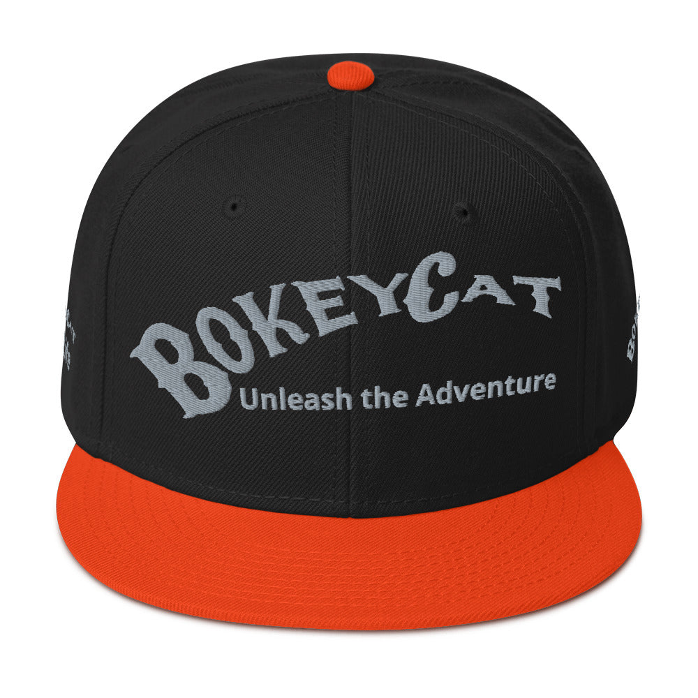 BokeyCat Life Snapback Hat