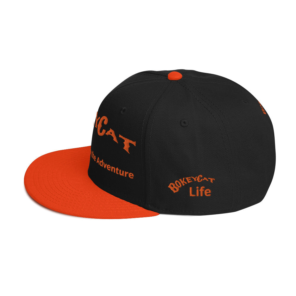 BokeyCat "Bokey for Life" Snapback Hat