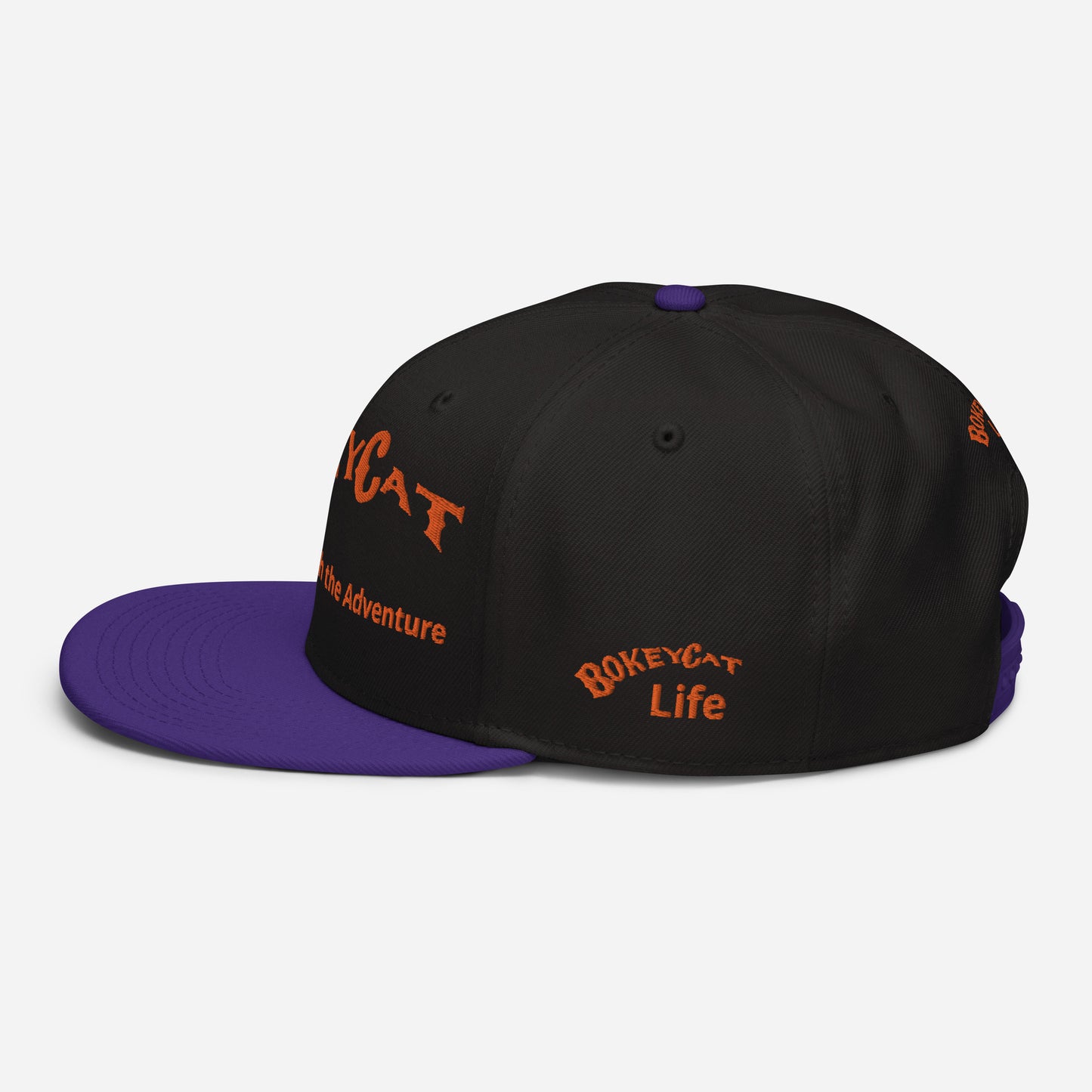 BokeyCat "Bokey for Life" Snapback Hat