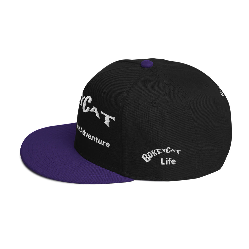 BokeyCat Snapback Hat