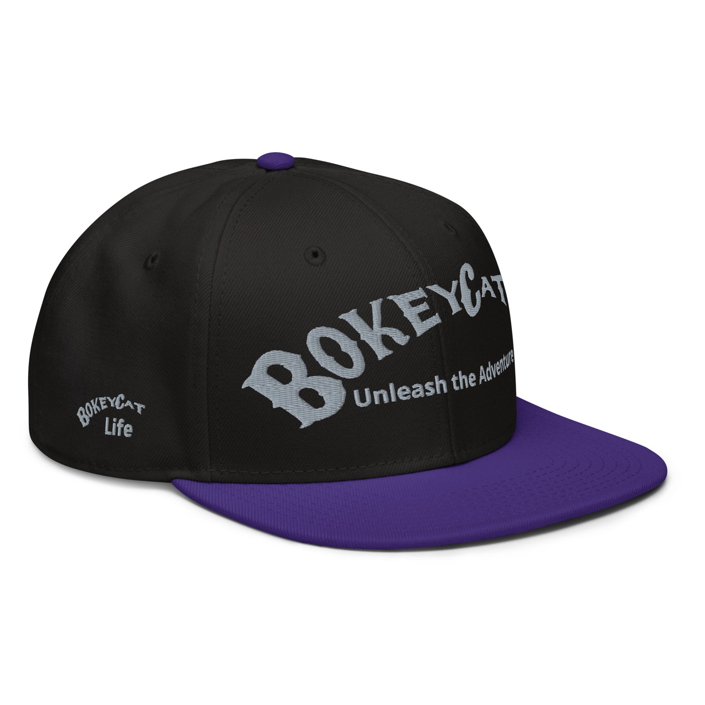 BokeyCat Life Snapback Hat