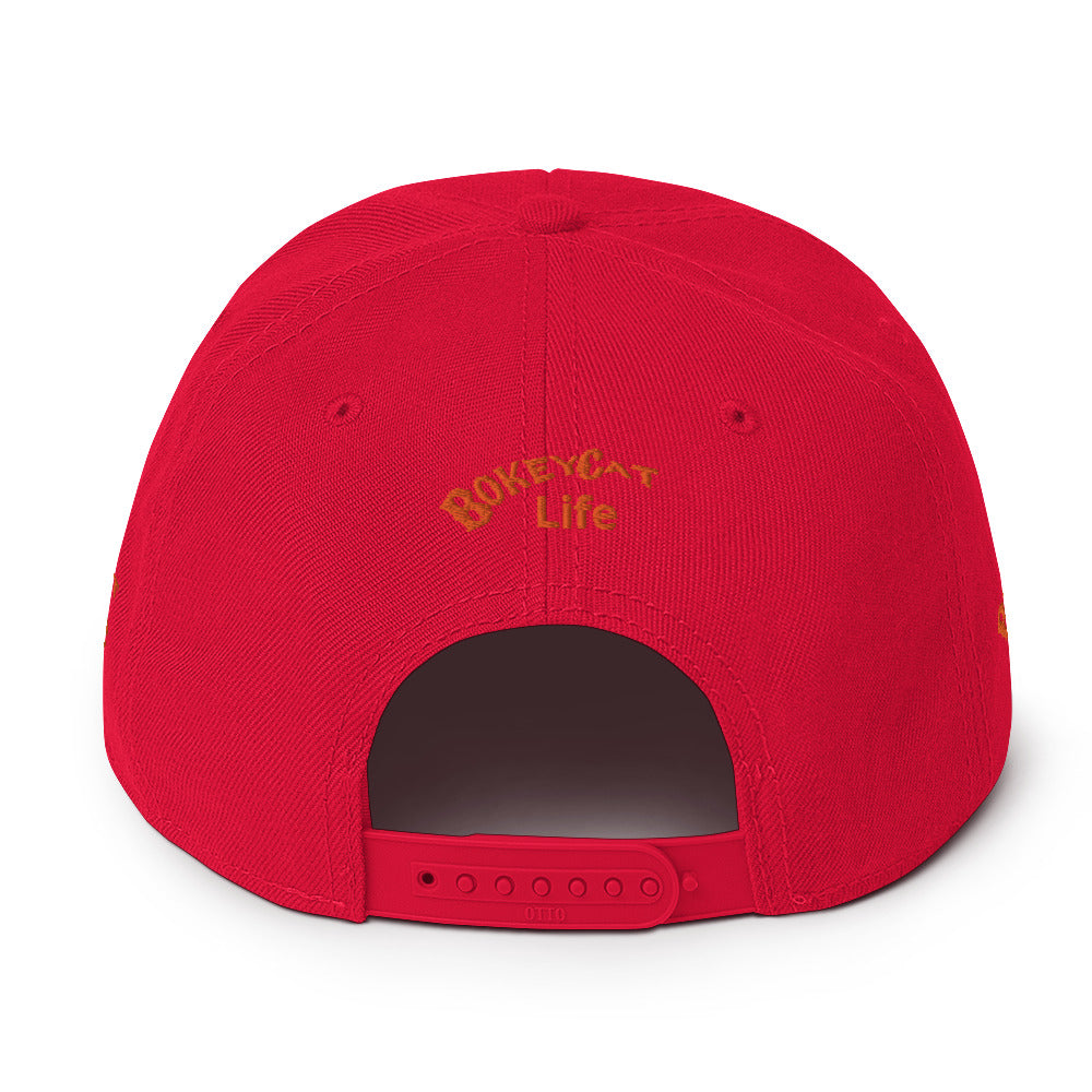 BokeyCat "Bokey for Life" Snapback Hat