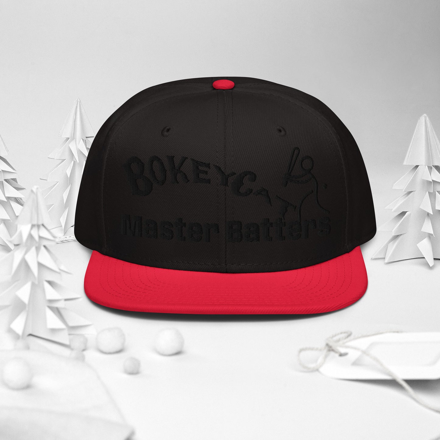 BokeyCat Master Batters Snapback Hat