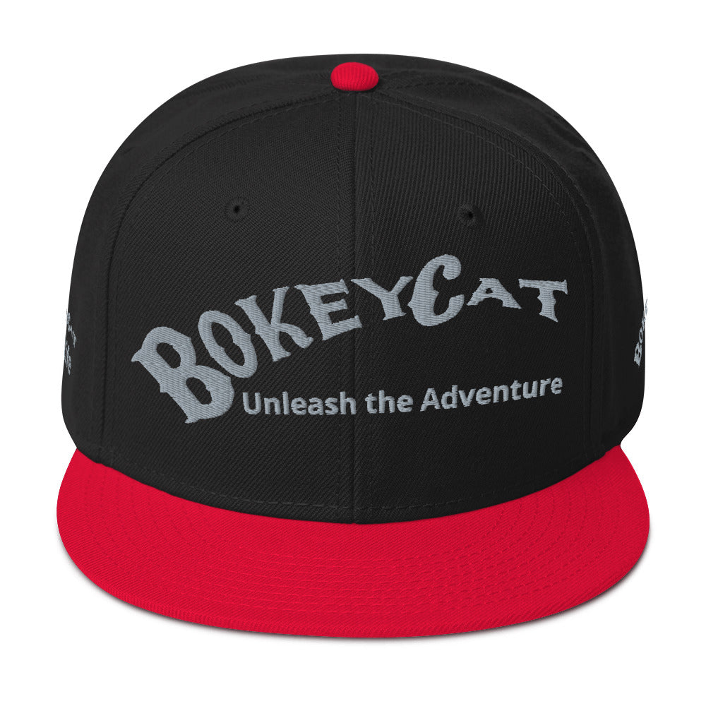 BokeyCat Life Snapback Hat