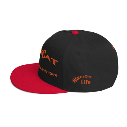 BokeyCat "Bokey for Life" Snapback Hat