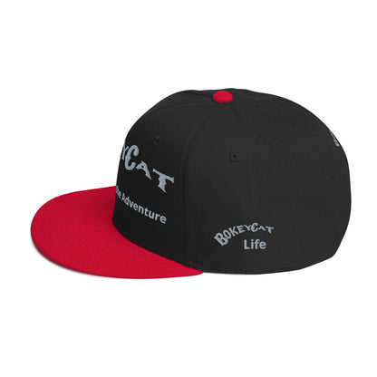 BokeyCat Life Snapback Hat