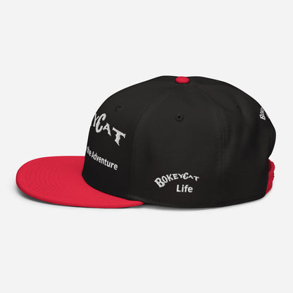 BokeyCat Snapback Hat