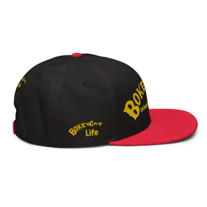 BokeyCat Snapback Hat