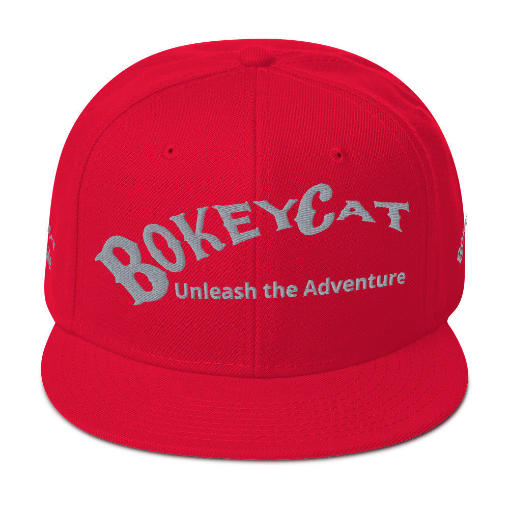 BokeyCat Life Snapback Hat