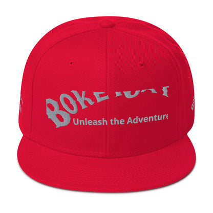 BokeyCat Life Snapback Hat