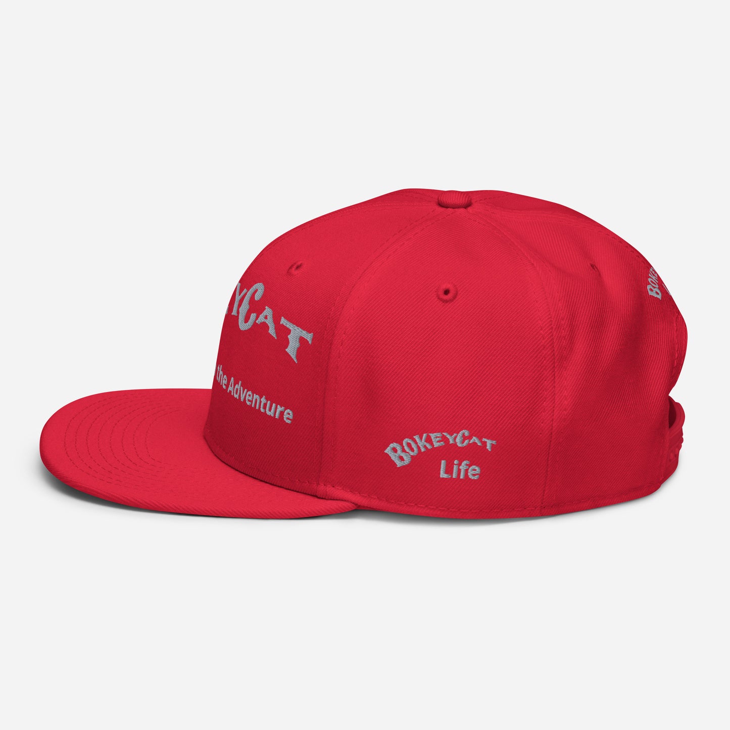 BokeyCat Life Snapback Hat