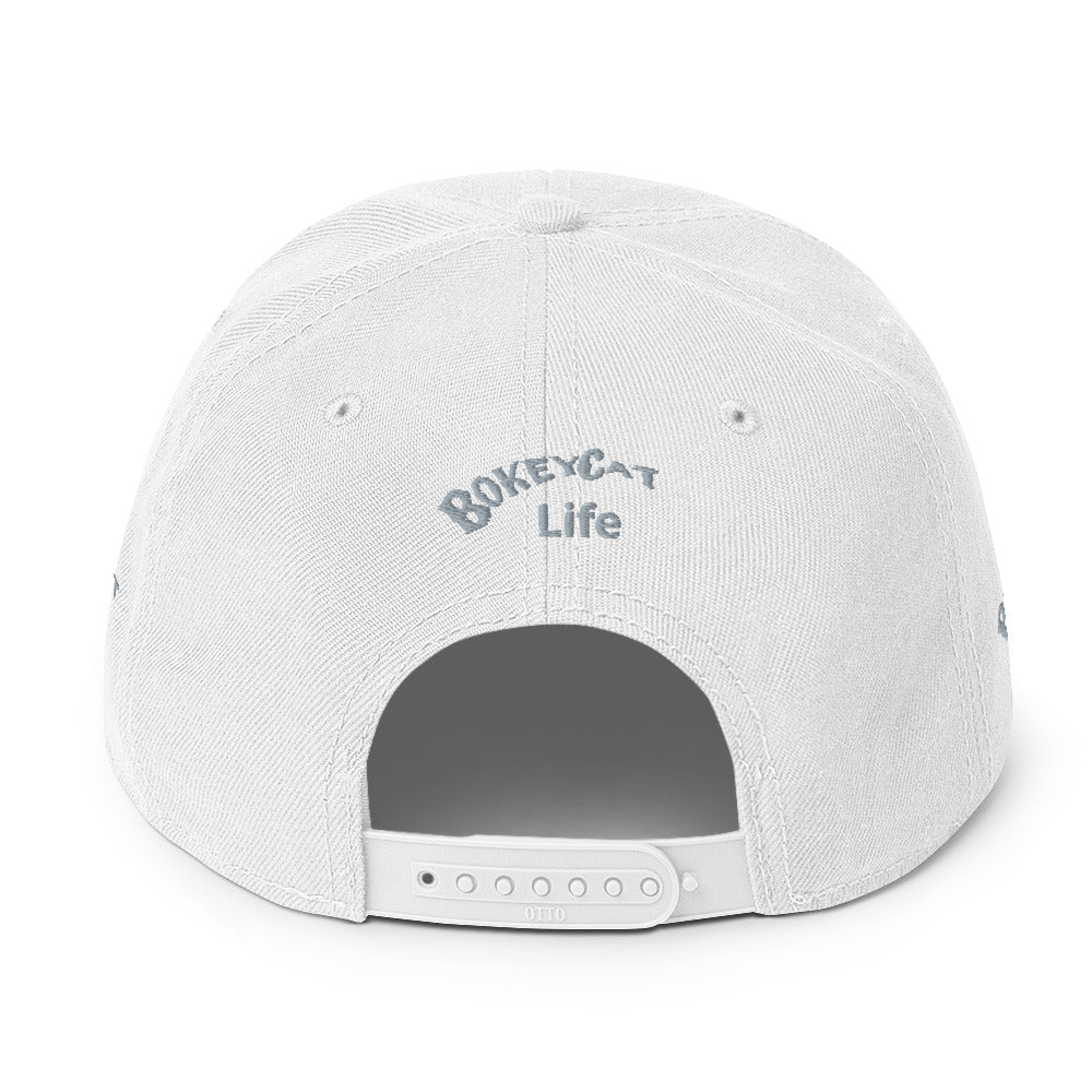 BokeyCat Life Snapback Hat