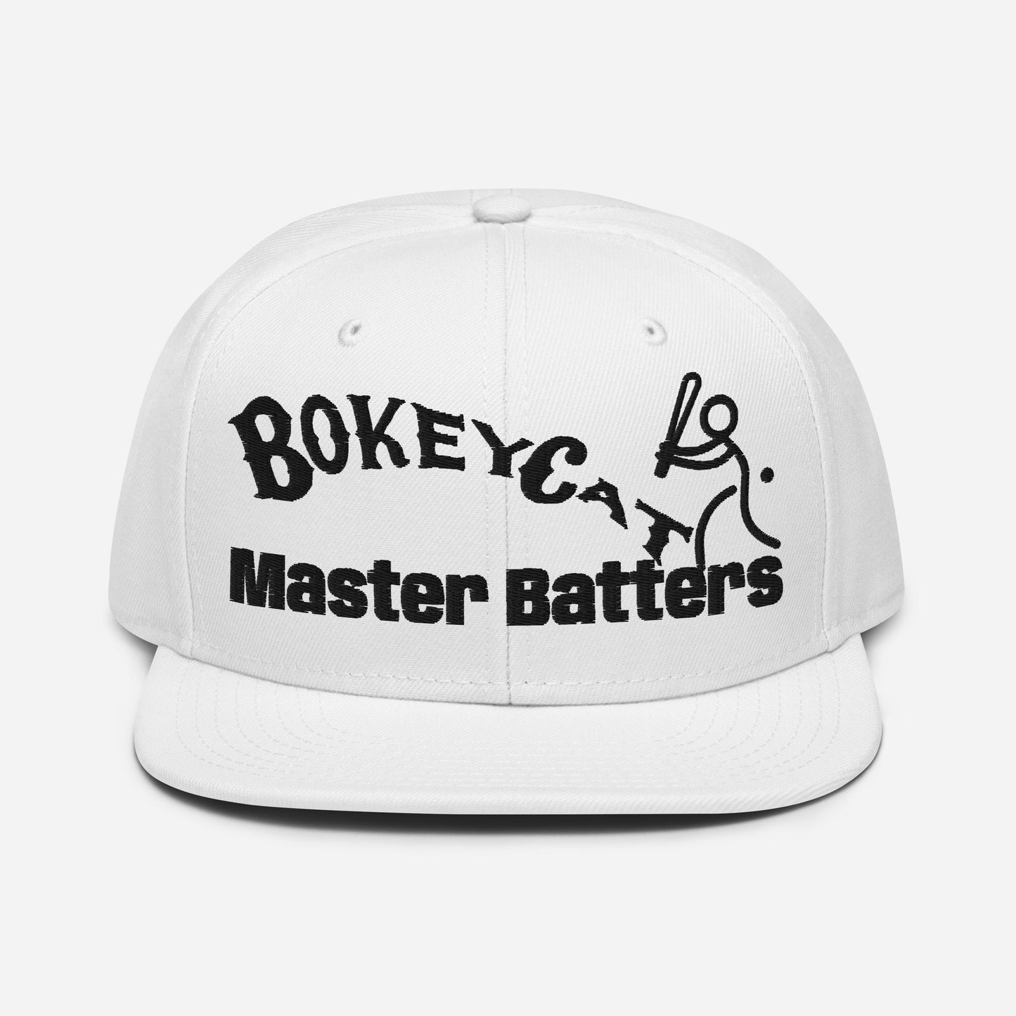 BokeyCat Master Batters Snapback Hat