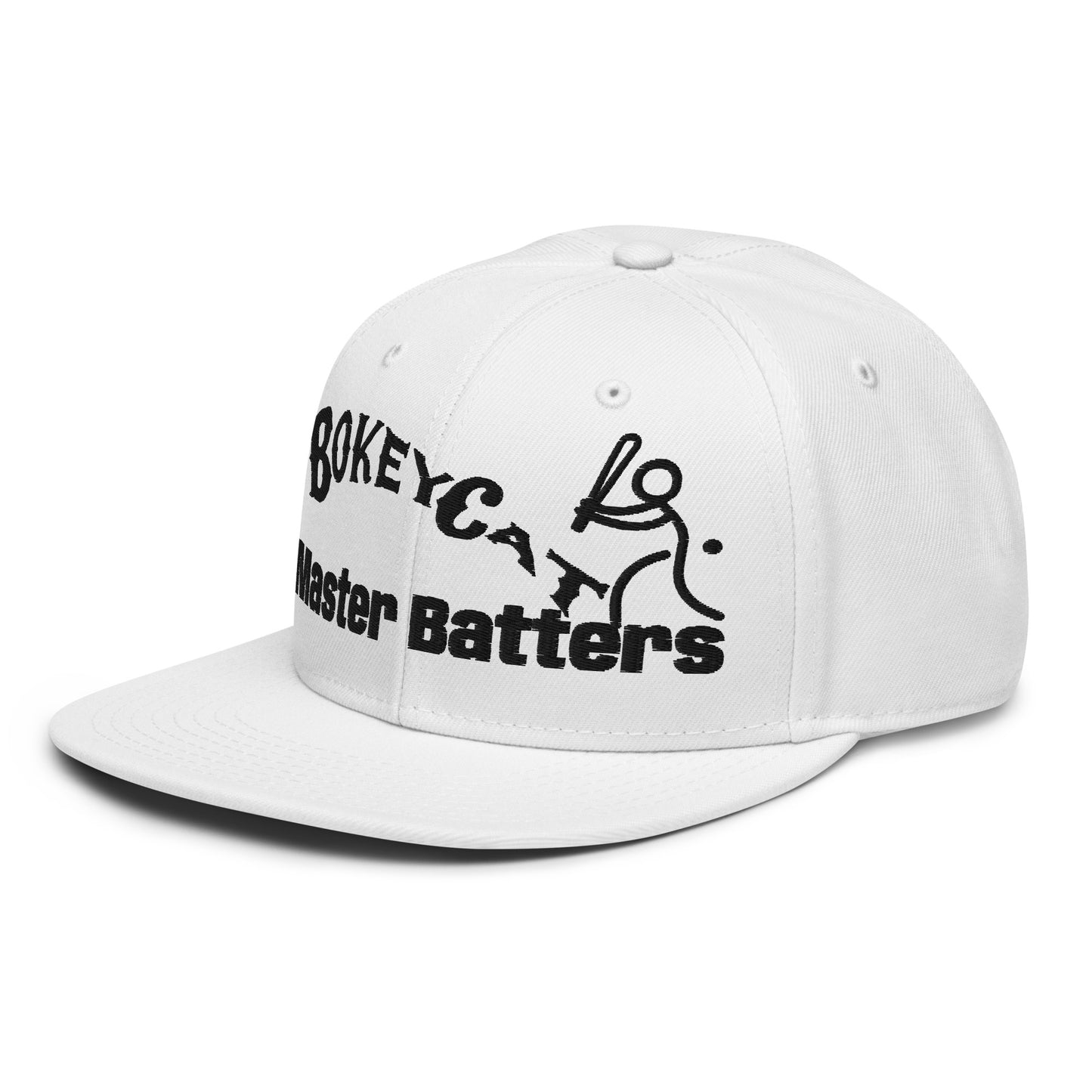 BokeyCat Master Batters Snapback Hat