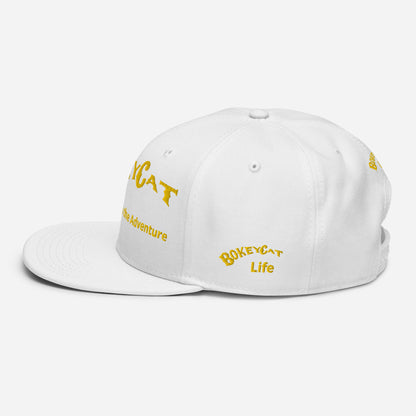 BokeyCat Snapback Hat