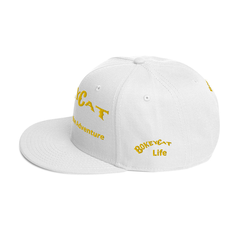 BokeyCat Snapback Hat