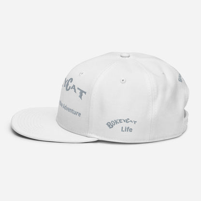 BokeyCat Life Snapback Hat