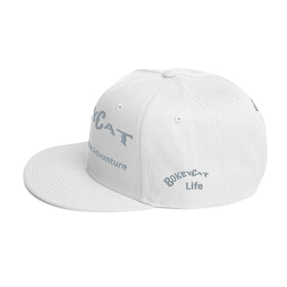 BokeyCat Life Snapback Hat