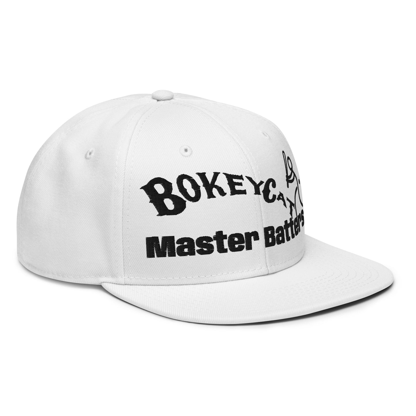 BokeyCat Master Batters Snapback Hat