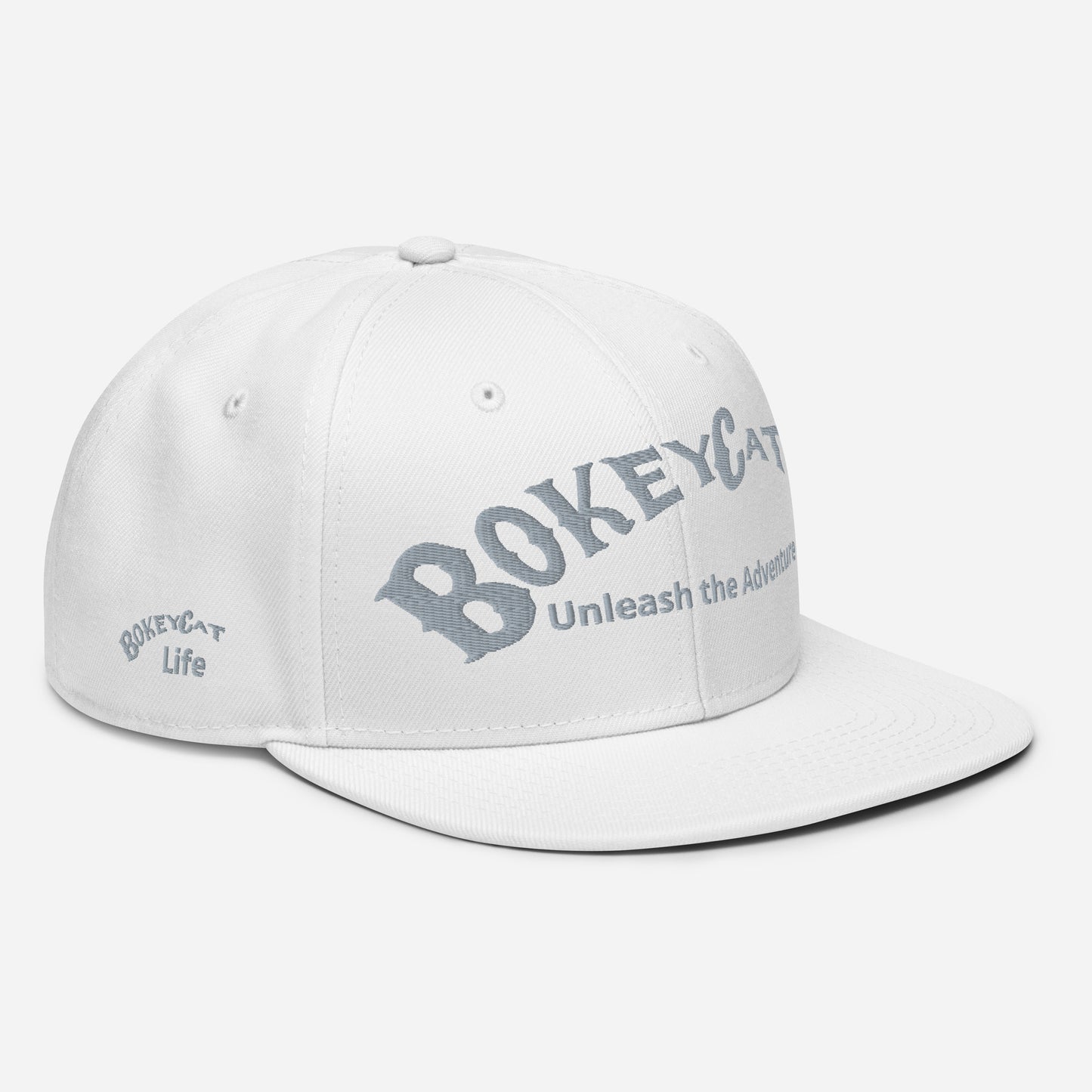 BokeyCat Life Snapback Hat