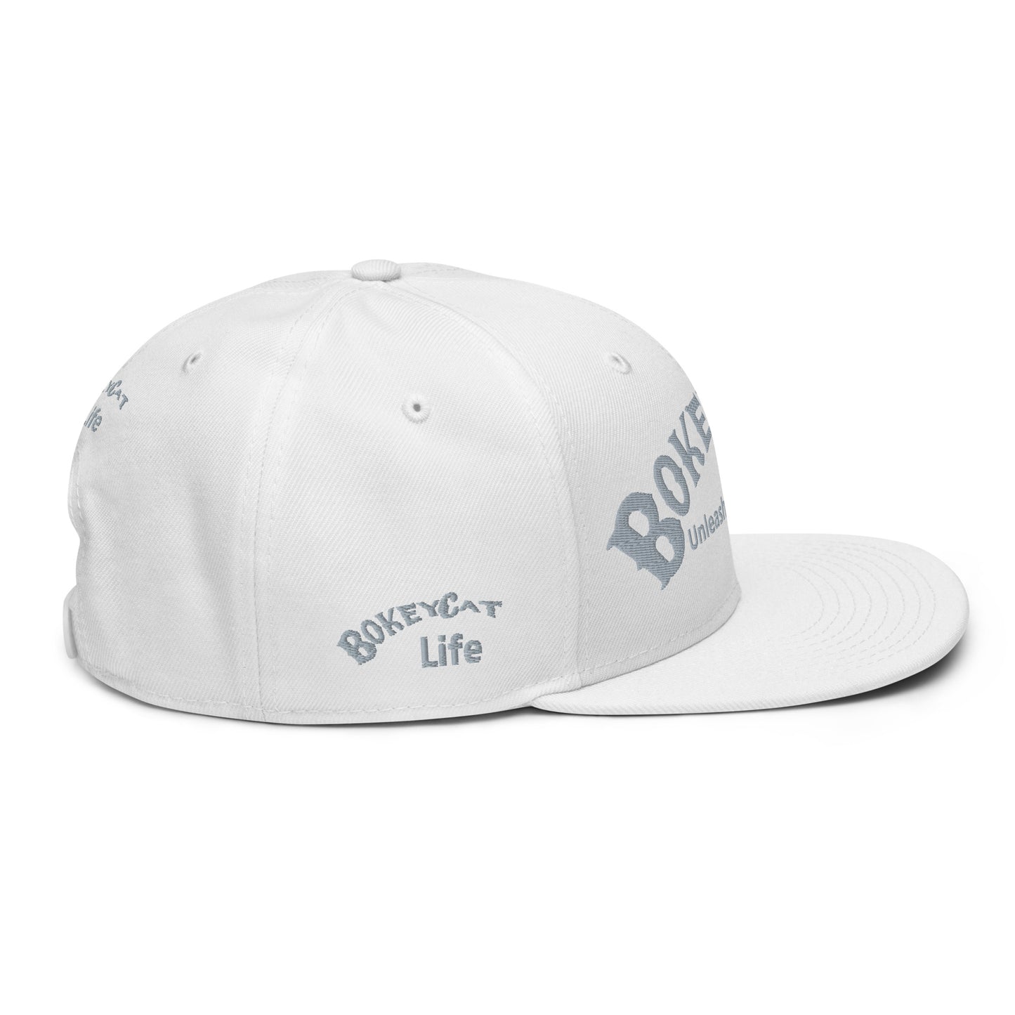 BokeyCat Life Snapback Hat