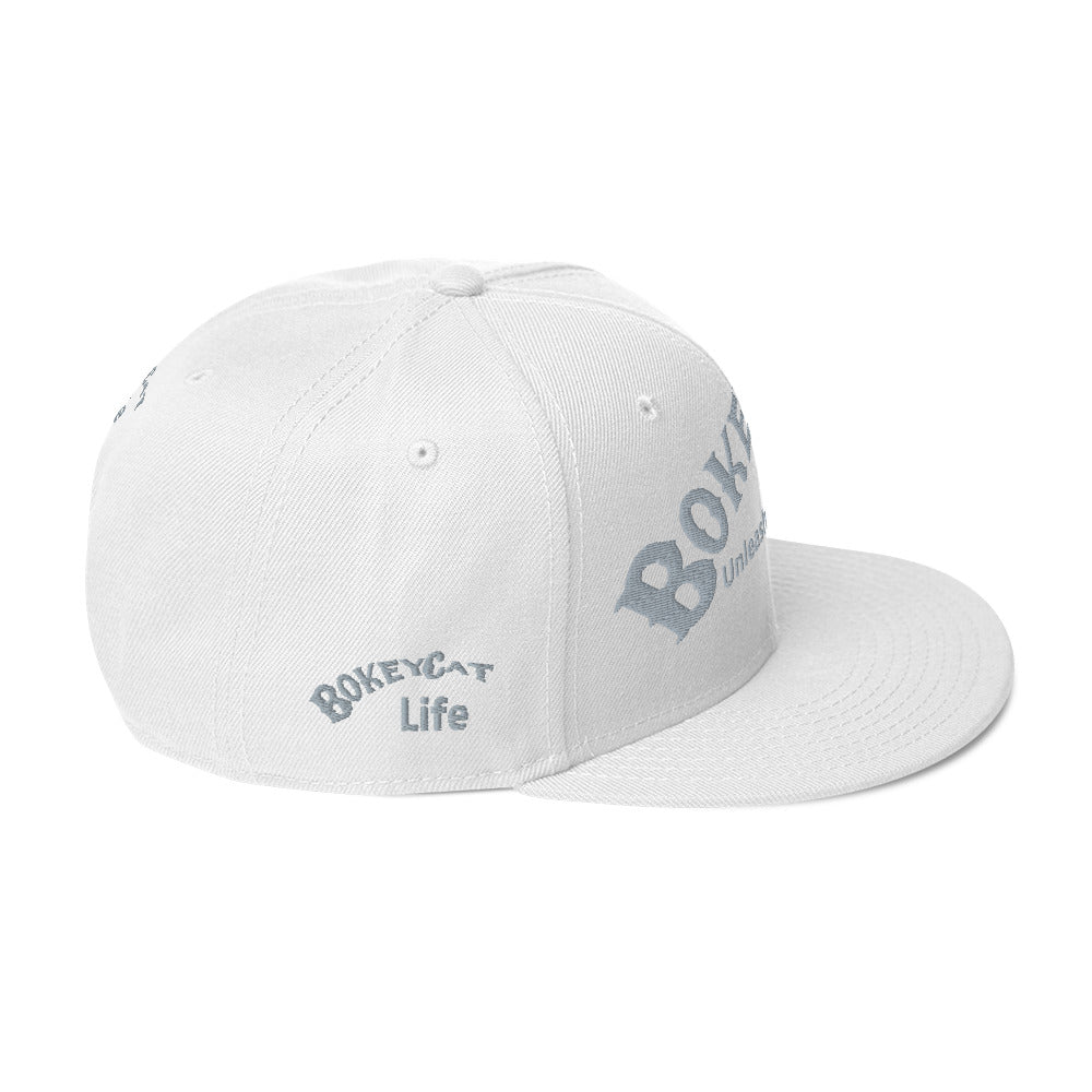 BokeyCat Life Snapback Hat