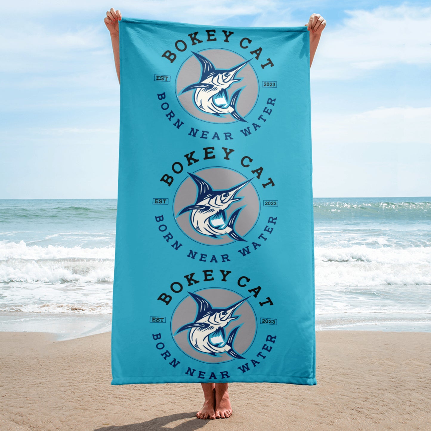 BokeyCat towel