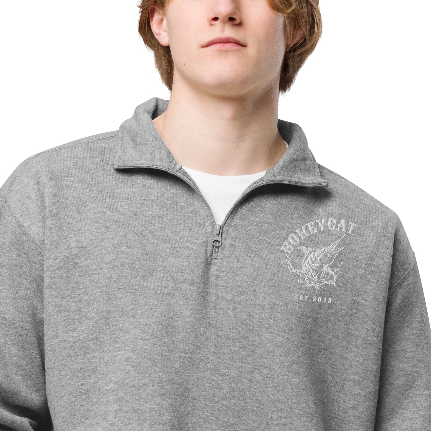 BokeyCat Unisex fleece pullover