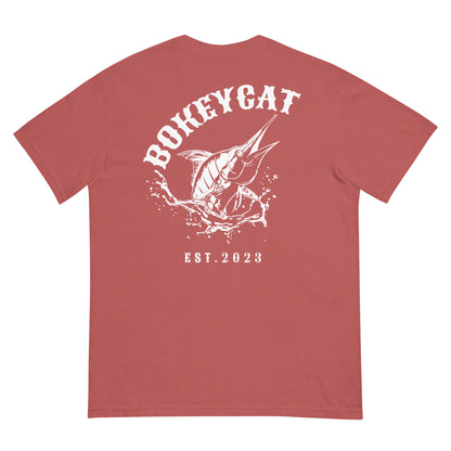 BokeyCat Unisex garment-dyed heavyweight t-shirt