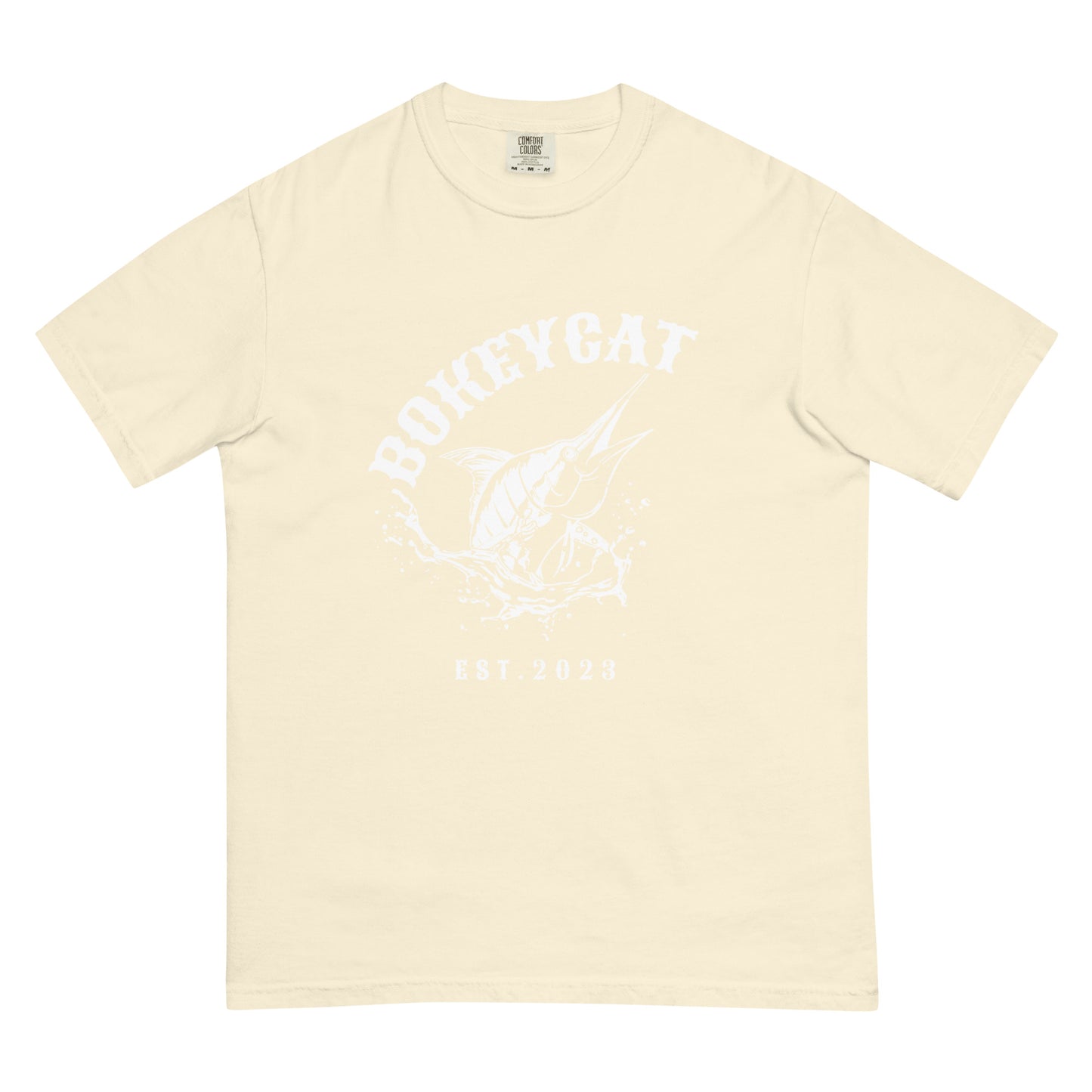 BokeyCat Unisex garment-dyed heavyweight t-shirt