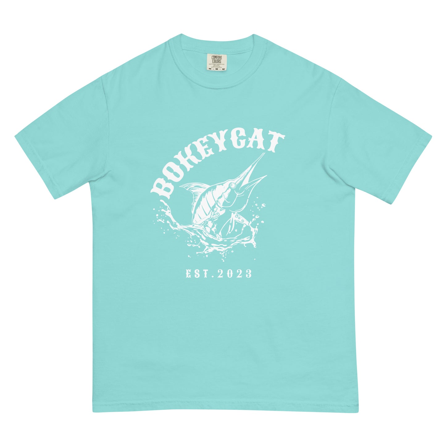 BokeyCat Unisex garment-dyed heavyweight t-shirt