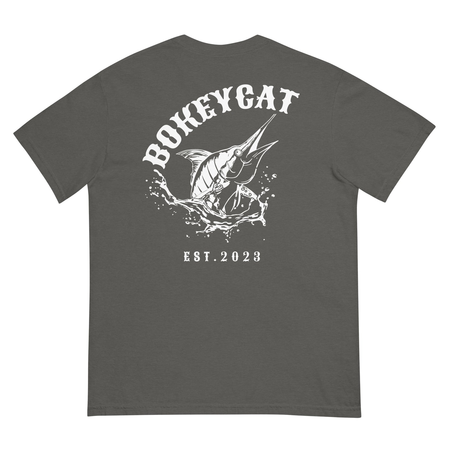 BokeyCat Unisex garment-dyed heavyweight t-shirt