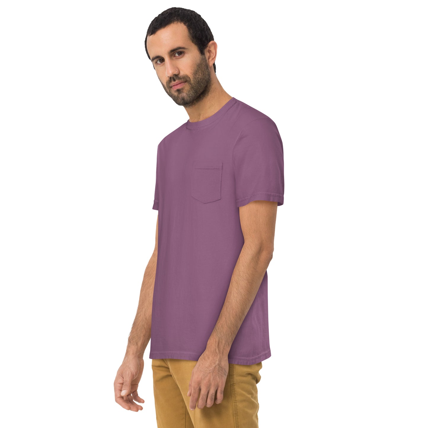 BokeyCat Unisex garment-dyed pocket t-shirt