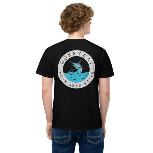 BokeyCat  garment-dyed pocket t-shirt