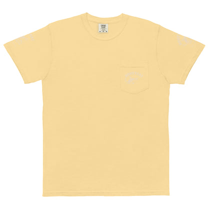 BokeyCat Unisex garment-dyed pocket t-shirt