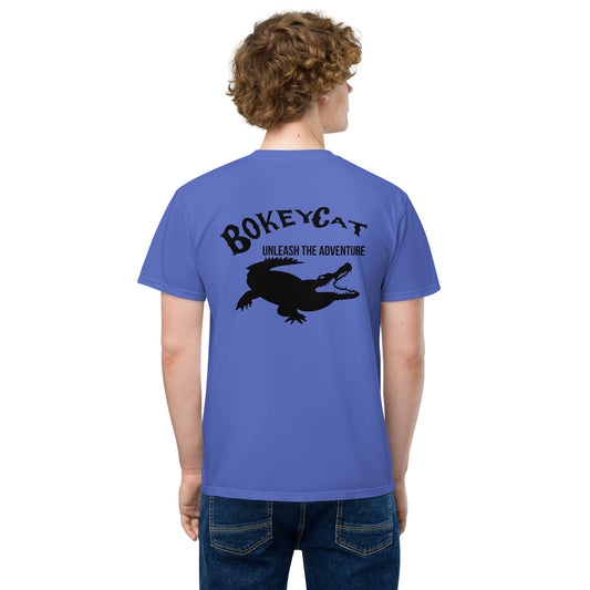 BokeyCat Unisex garment-dyed pocket t-shirt