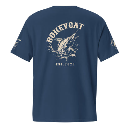 BokeyCat Unisex garment-dyed pocket t-shirt