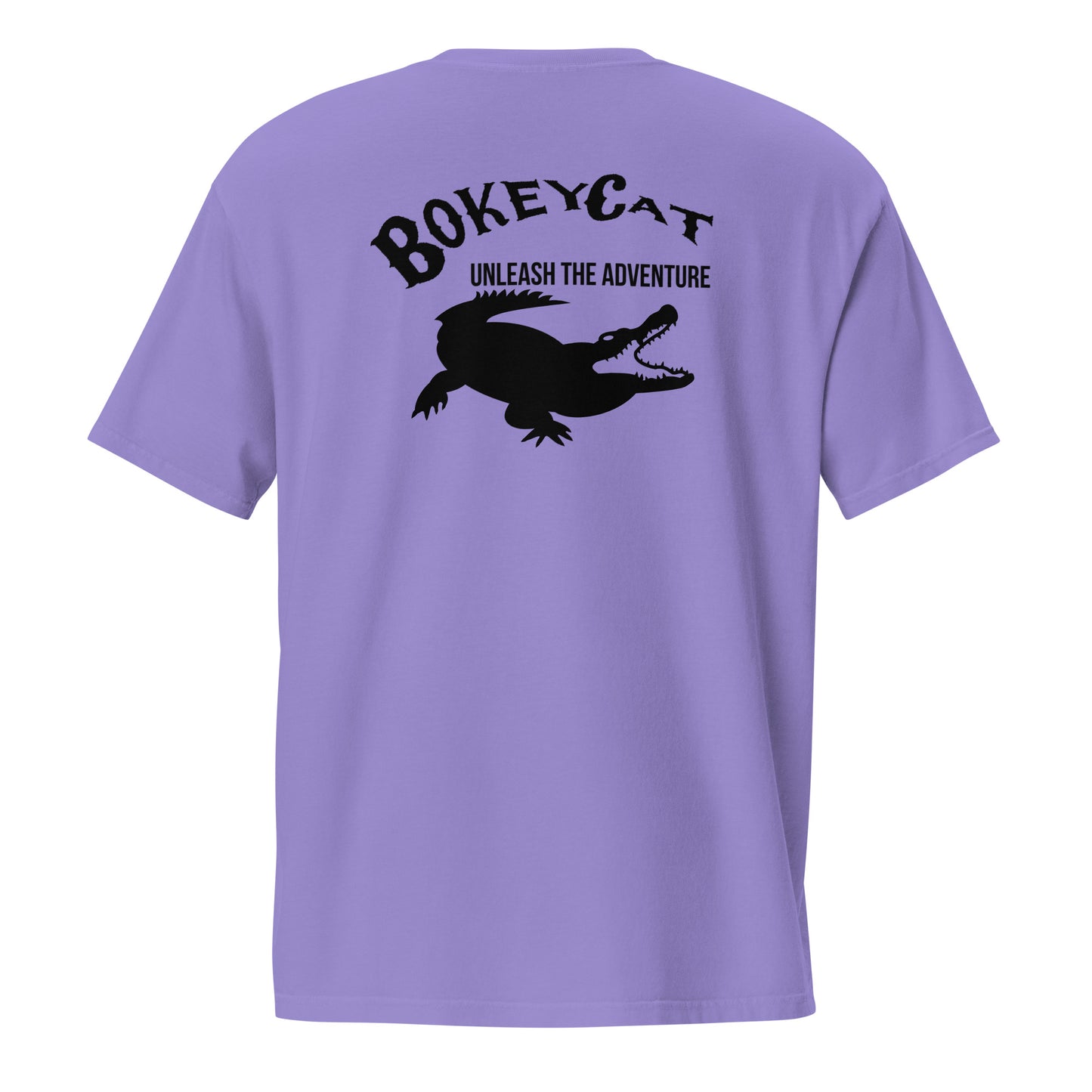 BokeyCat Unisex garment-dyed pocket t-shirt